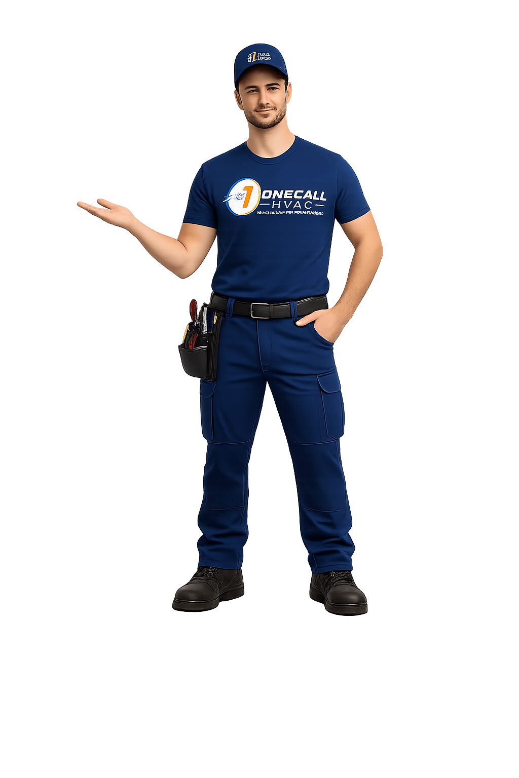 One Call HVAC technician